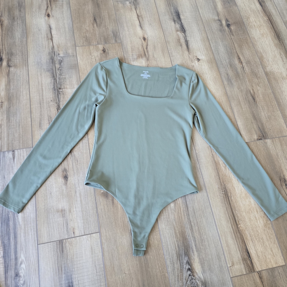 Women's Olive Green Bodysuit